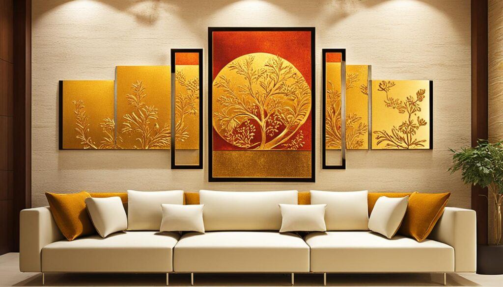 Yellow hue of Asian gold