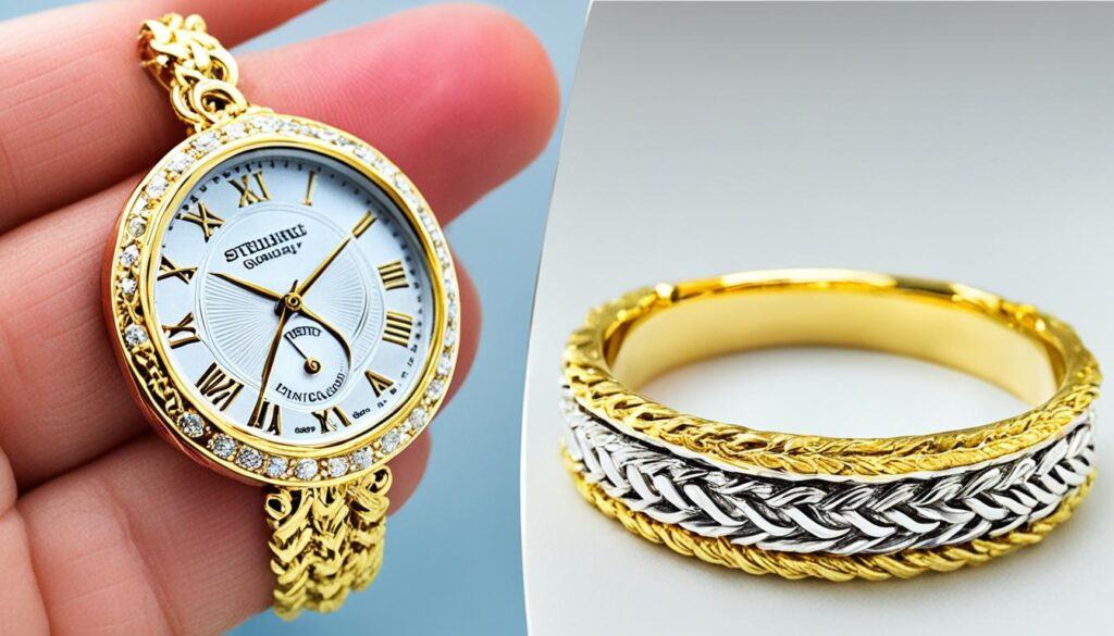 Gold Plated vs Sterling Silver Characteristics