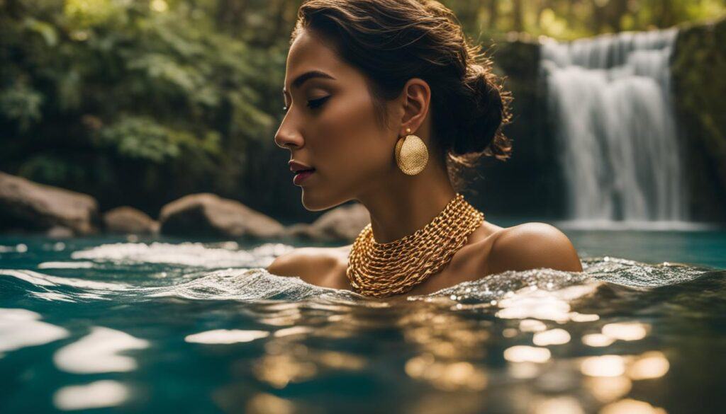 waterproof gold plated jewelry
